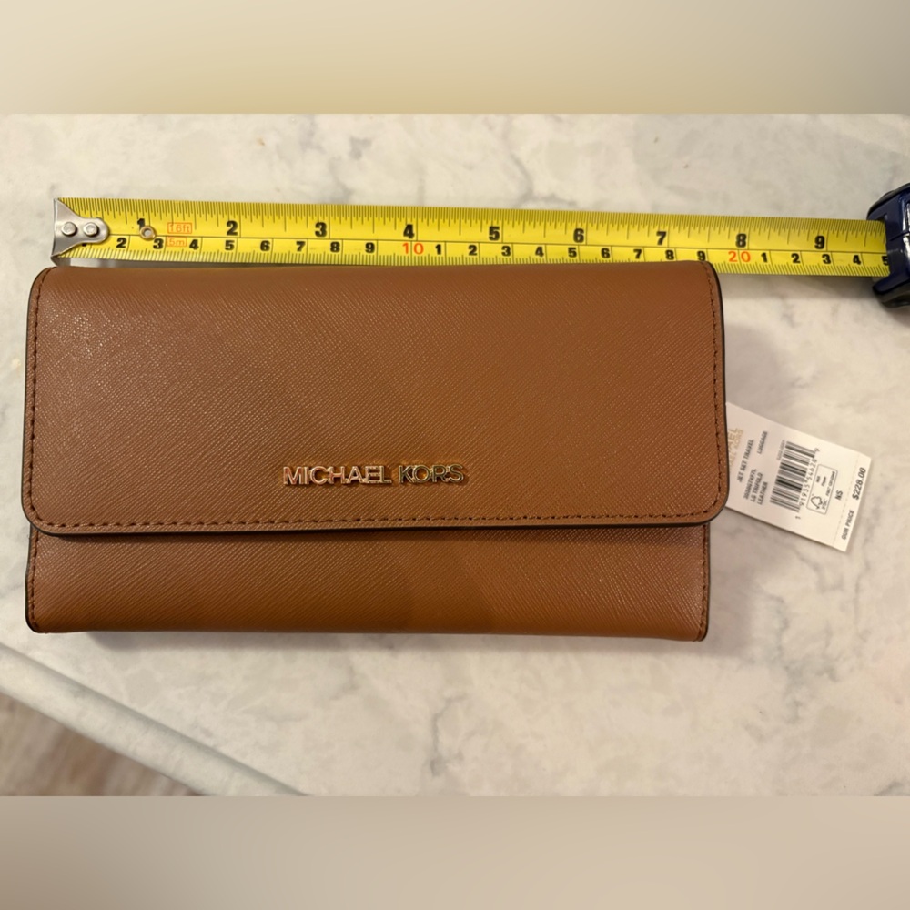 Michael Kors Tan Leather Wallet